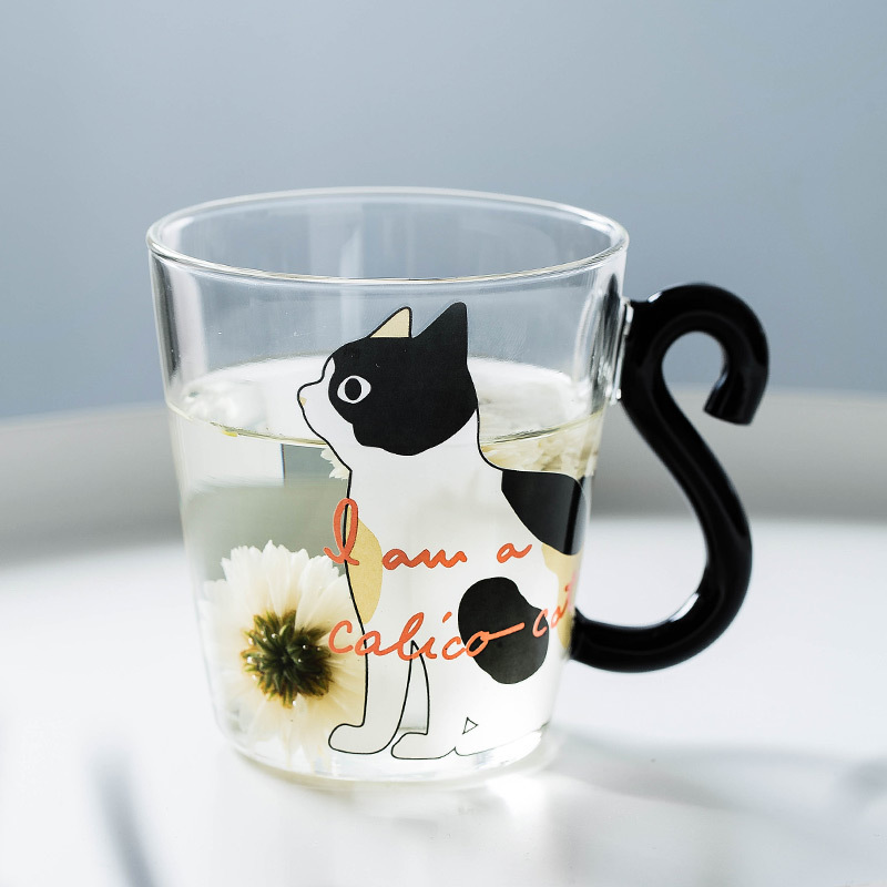 Kitten Glass Cup